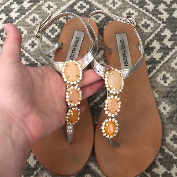 Steven madden gem sandals - Picture 3 of 4
